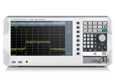 R&S®FPC1000 – Портативный анализатор спектра, 5 кГц – 1 (2, 3) ГГц