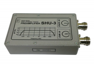 ШУ-3 – Широкополосный усилитель, 9 кГц – 2 ГГц